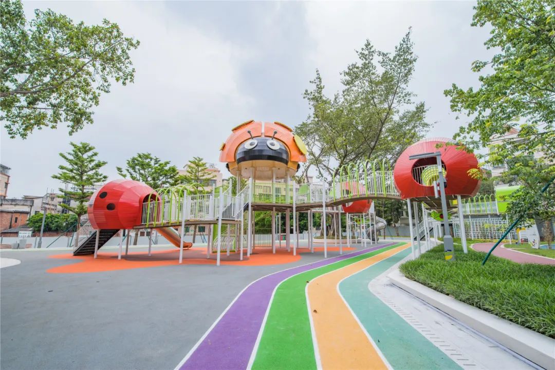 南海首个!2000㎡浅水嬉戏区!桂城儿童公园免费开放,来浪~浪~浪!